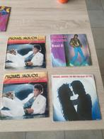 Set van 4 LP vinylplaten 45 toeren Michael Jackson, Gebruikt, Ophalen of Verzenden