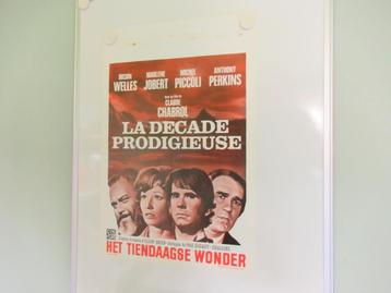 Affiche du film LA DECADE PRODIGEUSE