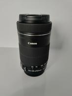 Canon EFS 55-250mm, Audio, Tv en Foto, Foto | Lenzen en Objectieven, Ophalen, Zo goed als nieuw, Standaardlens, Zoom