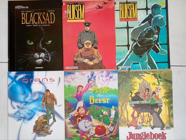 lotje strips aan 1€/stuk, Boeken, Stripverhalen, Zo goed als nieuw, Meerdere stripboeken, Ophalen of Verzenden