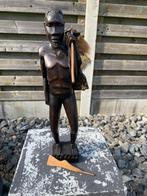 houten afbeelding zwarte man, Antiek en Kunst, Ophalen of Verzenden