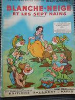 LIVRE BLANCHE NEIGE WALT DISNEY, Gelezen, Ophalen of Verzenden, Fictie, Disney
