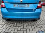 SKODA FABIA 3 BLAUW LQ5X achterbumper 2014-2021, Auto-onderdelen, Gebruikt, Skoda, Bumper