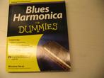 Bluesharmonica for dummies, Ophalen of Verzenden, Nieuw, Overige onderwerpen