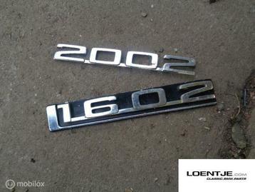 Logo BMW 02 luxus 1602 en 2002 beschikbaar voor biedingen