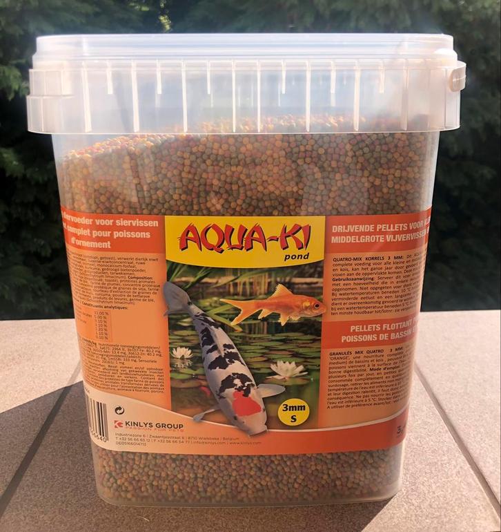 Voedsel voor vijvervissen en koikarpers. 3,5 kg, Dieren en Toebehoren, Dierenvoeding, Vis, Ophalen