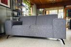Zetel 2-zit grijs stof , trendy, Huis en Inrichting, Zetels | Zetels, Ophalen, 150 tot 200 cm, Tweepersoons, 75 tot 100 cm