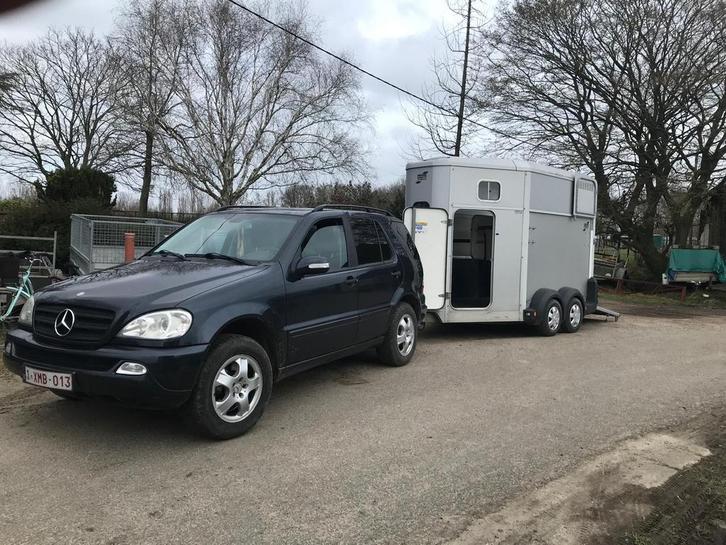 Paarden transport & trailer training, Dieren en Toebehoren, Paarden en Pony's | Trailers en Aanhangwagens, 2-paards trailer, Ophalen