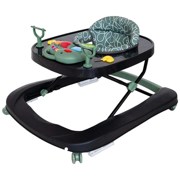 Topmark Babywalker Don groen zwart zgan, Kinderen en Baby's, Wipstoeltjes, Zo goed als nieuw, Topmark, Verstelbaar, Ophalen of Verzenden
