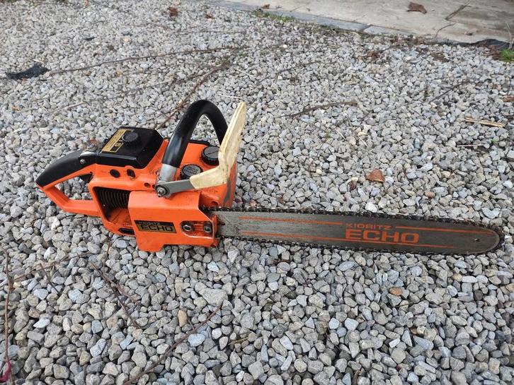 Kettingzaag ECHO kioritz 315 vintage verzamelmodel, Doe-het-zelf en Bouw, Gereedschap | Zaagmachines, Kettingzaag, Ophalen of Verzenden