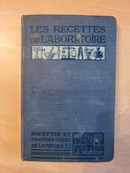 Les Recettes du Laboratoire - A. Chapelet, Verzenden, Gelezen