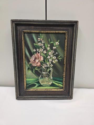 Schilderij G. Naert - Bloemen beschikbaar voor biedingen