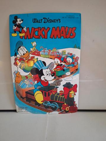 Mickey en Minnie Mouse bord metaal  nieuw beschikbaar voor biedingen