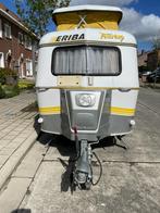 Eriba Touring Puck + originele voortent + luifel, Caravans en Kamperen, Caravans, Standaardzit, Tot en met 2, 4 tot 5 meter, Lengtebed