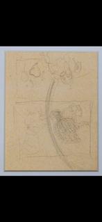 René Magritte tekening op papier met certificaat, Antiek en Kunst, Ophalen of Verzenden