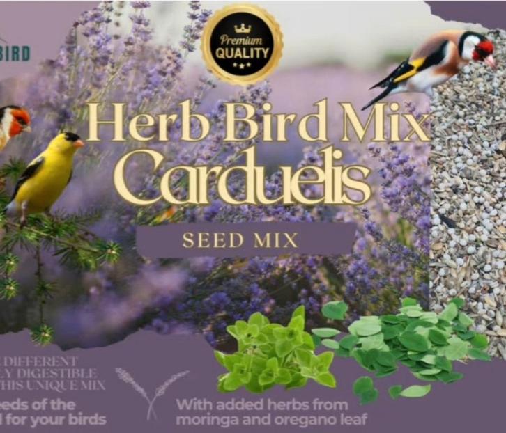 Carduelis Seed Mix 5kg - Herb Bird Mix, Dieren en Toebehoren, Vogels | Toebehoren, Ophalen