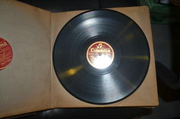 Oude koffer opera Carmen - Bizet, 15 platen 78rpm Columbia beschikbaar voor biedingen