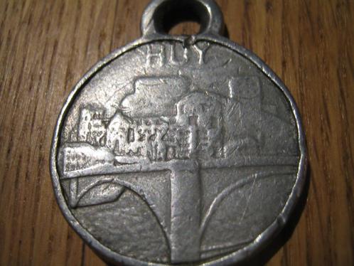 Oude medaille Ville de Huy in tin van Potstainiers Hutois., Antiek en Kunst, Antiek | Tin, Ophalen of Verzenden