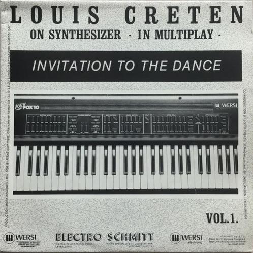 LP  Louis Creten ‎– Invitation To The Dance, CD & DVD, Vinyles | Dance & House, Comme neuf, Musique d'ambiance ou Lounge, 12 pouces
