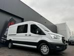 Ford transit dubbel cabine - 6zit - 2022 - 149dkm - automaat, Automaat, Stof, Euro 6, Wit