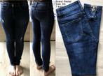 Donkerblauwe jeans met strikje Redial/Toxik3 XS, W27 (confection 34) ou plus petit, Toxik3, Bleu, Enlèvement ou Envoi