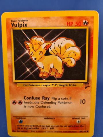 Vulpix 99/130 - Base Set 2 beschikbaar voor biedingen