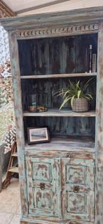 Unieke India Ibiza kast, Huis en Inrichting, Kasten | Boekenkasten, Ophalen of Verzenden, Met deur(en)