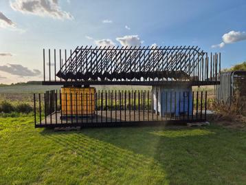 containerpodium, Enlèvement, Utilisé