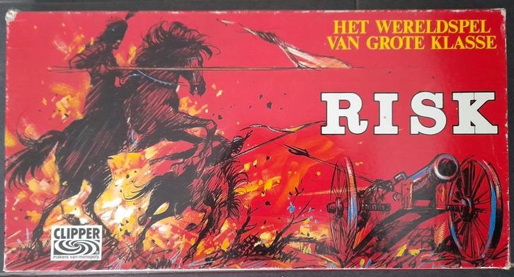 RISK - Rode doos, Hobby en Vrije tijd, Gezelschapsspellen | Bordspellen, Ophalen of Verzenden