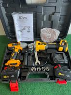 Nieuwe haakse slijper en slagmoersleutel met 2 accu’s, Doe-het-zelf en Bouw, Ophalen, Nieuw, Haakse handslijpmachine