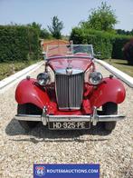 MG TD | 1953 | Route 66 Auctions, Auto's, Zwart, Bedrijf, Handgeschakeld, Overige carrosserie