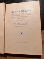 Vintage Kookboek: Ik kan koken - P.J. Sarels Van Rijn, Gelezen, Hoofdgerechten, P.J. Sarels Van Rijn, Ophalen of Verzenden