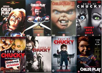 Child's Play Collection 1 - 8 Dvd Zeldzaam !