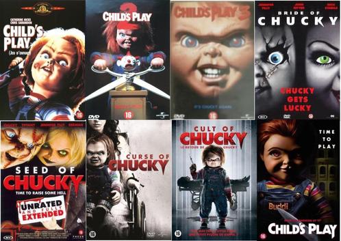 Child's Play Collection 1 - 8 Dvd Zeldzaam !, CD & DVD, DVD | Horreur, Utilisé, Slasher, À partir de 16 ans, Enlèvement ou Envoi