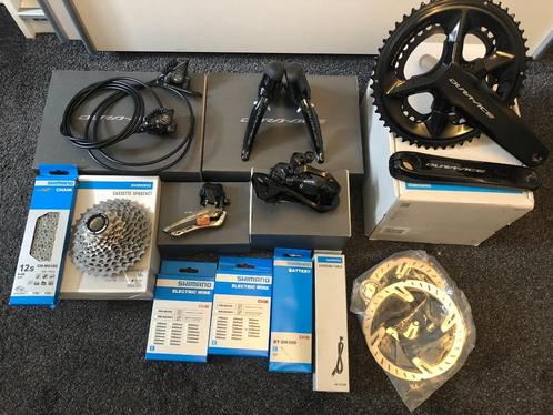Shimano dura ace R9270 di2 12s groepset nieuw, Fietsen en Brommers, Fietsonderdelen, Nieuw, Racefiets, Overige typen, Ophalen