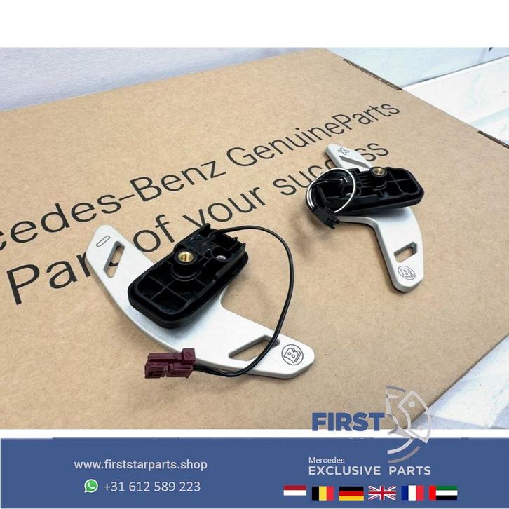 BRABUS STUUR FLIPPERS ORIGINEEL W205 C63 W213 E63 W253 GLC63, Auto-onderdelen, Dashboard en Schakelaars, Gebruikt, Ophalen of Verzenden