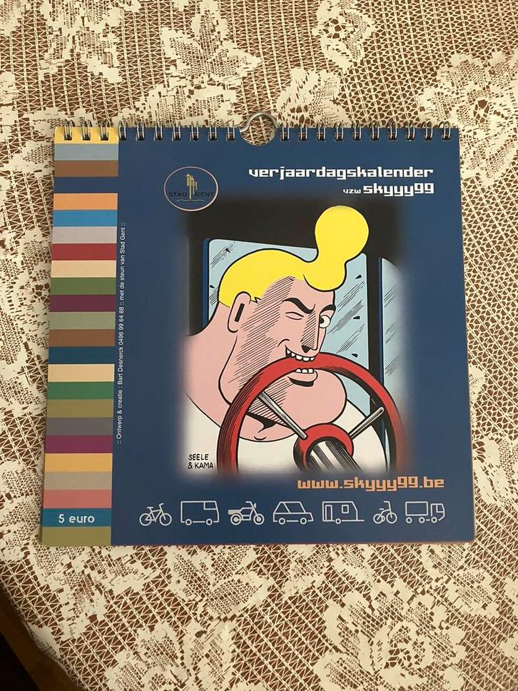 Zeldzame verjaardagskalender van Cowboy Henk, Boeken, Stripverhalen, Ophalen of Verzenden