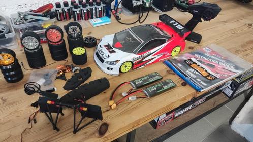 RC baan 1/10 2-4s Rlaarlo, Hobby en Vrije tijd, Modelbouw | Radiografisch | Auto's, Zo goed als nieuw, Auto onroad, Elektro, Schaal 1:10