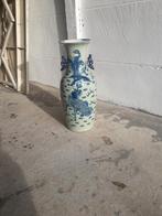 Vase chinois 60 cm avec dragon., Enlèvement ou Envoi