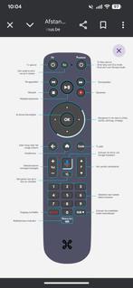 Proximus afstandsbediening remote V7, Enlèvement