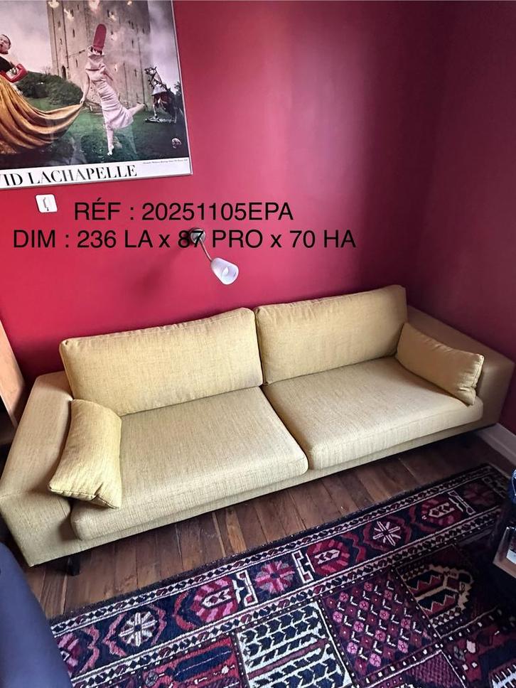 Canapé 3 places avec livraison gratuite, Maison & Meubles, Canapés | Salons, Enlèvement ou Envoi