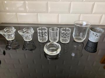 8 theelichthouders beschikbaar voor biedingen