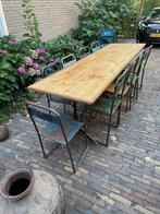 Unieke Bauhaus Tafel Jaren 20 Afkomstig DDR, Ophalen of Verzenden, Gebruikt, Rechthoekig, Metaal
