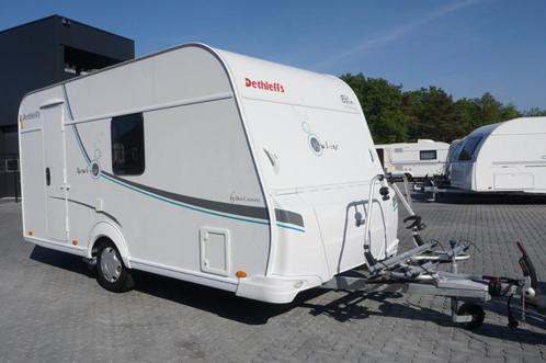 Nette 4pers.Dethleffs met mover, voortent, fietsr, MTM 1350k, Caravans en Kamperen, Caravans, Bedrijf, tot en met 4, Treinzit