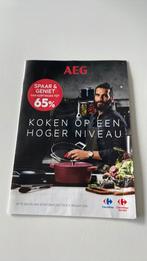 8 AEG stikkers carrefour, Verzamelen, Supermarktacties, Ophalen of Verzenden