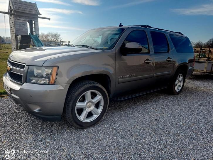 Chevrolet Suburban LTZ 2007 lichte vracht (prijs incl btw), Autos, Camionnettes & Utilitaires, Particulier, Chevrolet, LPG, Enlèvement