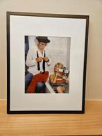 Yellow Korner Kunstfoto Brigitte Bardot, Antiek en Kunst, Ophalen of Verzenden