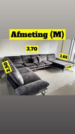 7-zits zetel U vorm, Ophalen, Overige materialen, Gebruikt, Velour / Bonnie black