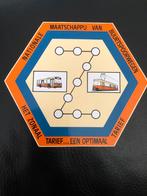 Sticker nationale maatschappij van Buurtspoorwegen, Verzamelen, Ophalen of Verzenden, Nieuw, Tram, Overige typen