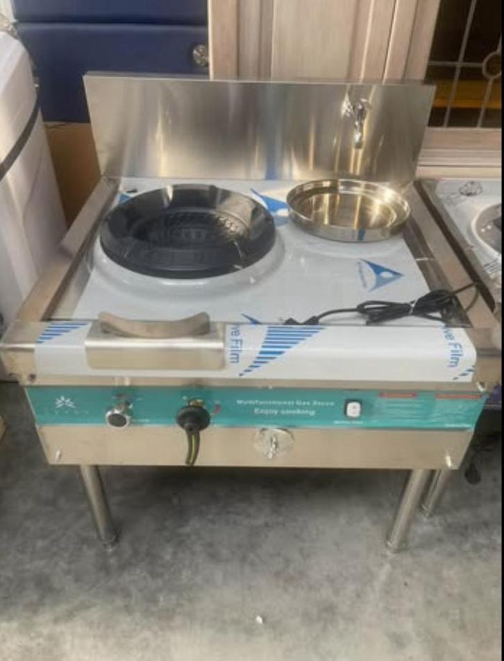 Nieuwe Wokbrander met Waterkraan - Krachtige Vlam, Hobby en Vrije tijd, Overige Hobby en Vrije tijd, Nieuw, Ophalen